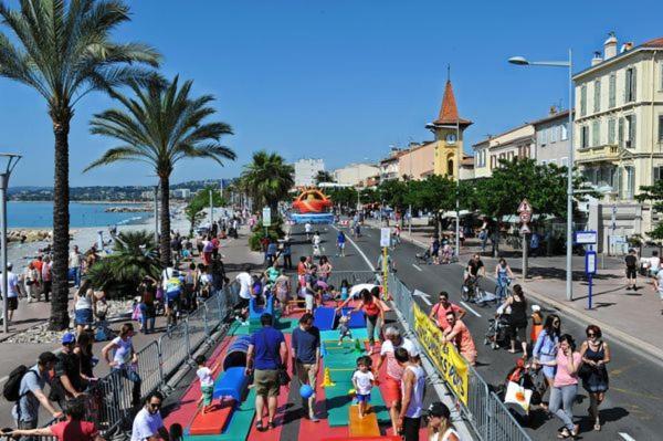 Sublime Haut De Villa Apercu Mer /Hippodrome / Cagnes-sur-Mer Exterior foto